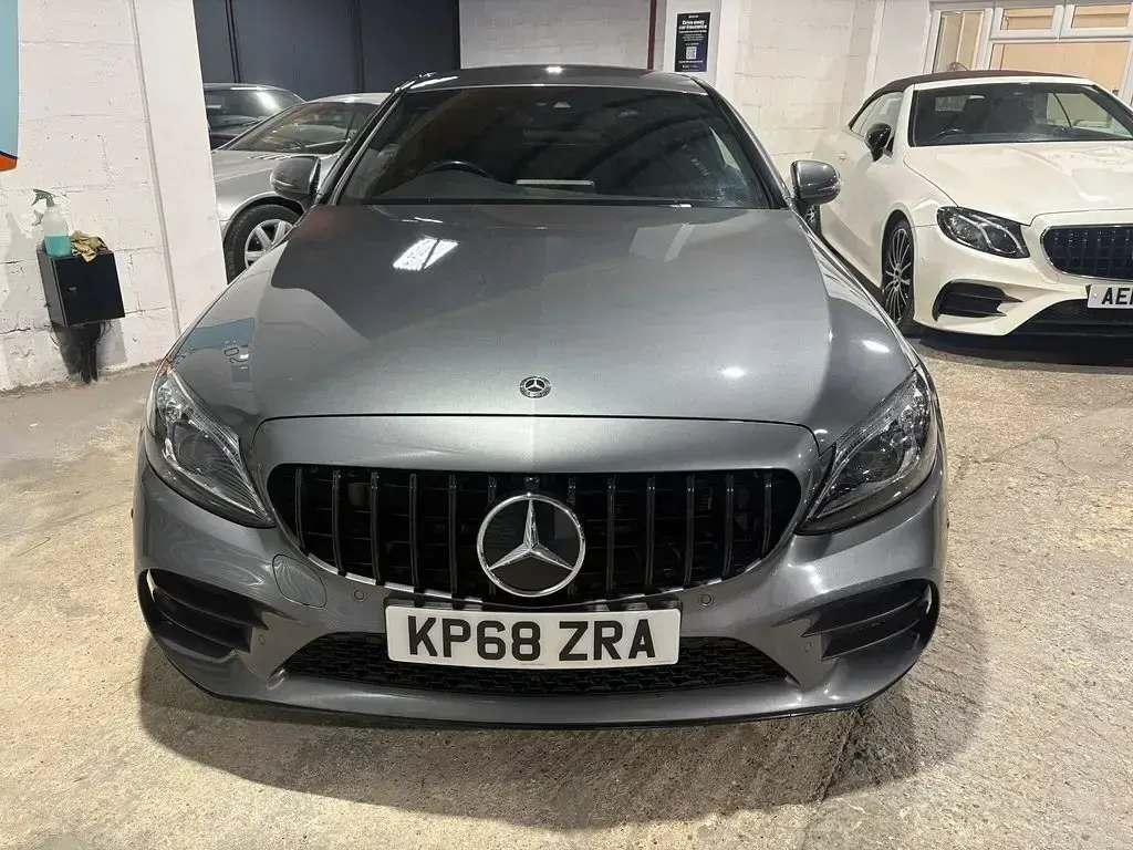 Used Mercedes C200 AMG Line Premium 2018 Grey Coupe