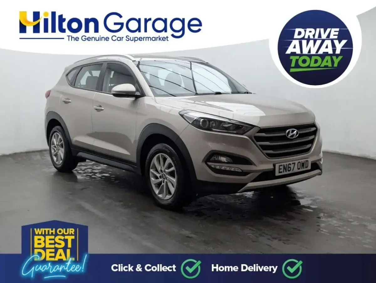 Używany Hyundai Tucson SE 132 KM (97 kW) 2017 Beżowy SUV