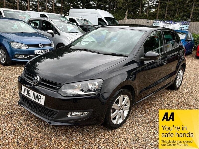 Black Used 2011 VW Polo Match Hatchback | £6,990 (Fair price) - Image 1/4