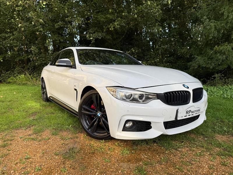 White Used 2013 BMW 428 M Sport Coupe | £7,495 (Expensive) - Image 1/4