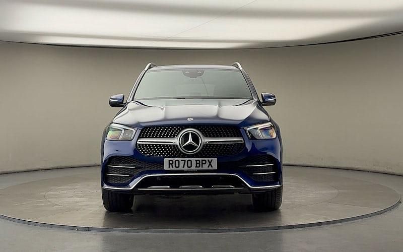 Used Mercedes GLE350 AMG line 272 HP (200 kW) 2019 Brilliant blue SUV