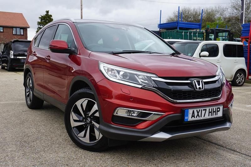 Begagnad Honda CR-V EX 2017 Röd SUV