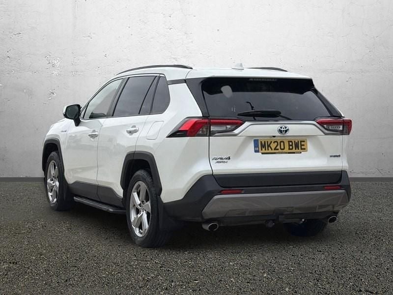 Used Toyota RAV4 218 HP (160 kW) 2020 White SUV