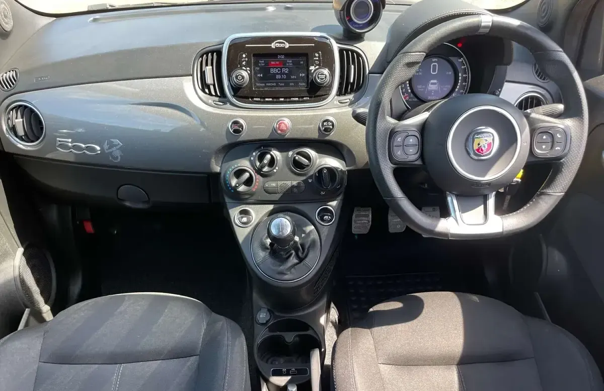 Used Abarth 595 145 HP (106 kW) 2018 Grey Hatchback