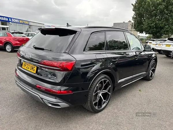 Used Audi Q7 S-Line 286 HP (210 kW) 2022 Black SUV