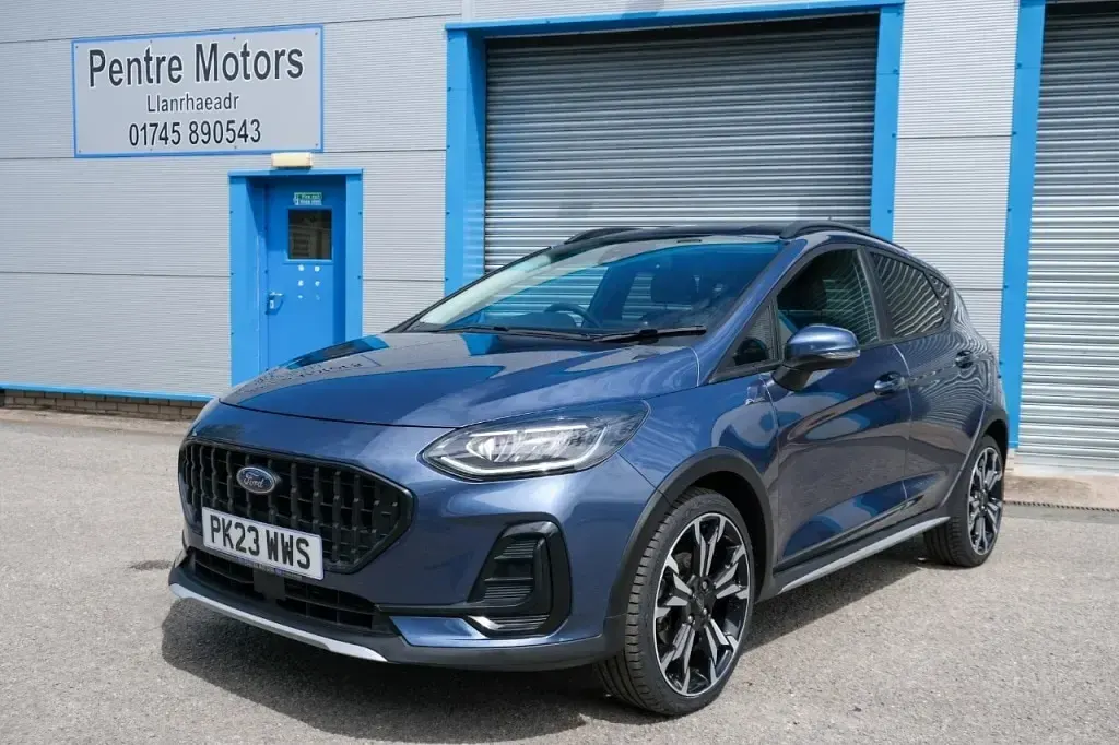 Used Ford Fiesta Active X 2023 Blue Hatchback