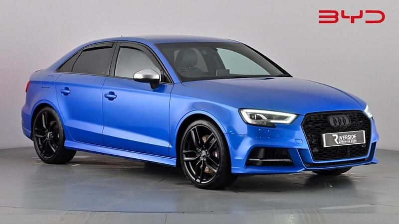 Azure blue Used 2017 Audi A3 Design Sedan | £17,285 (Good price) - Image 1/4