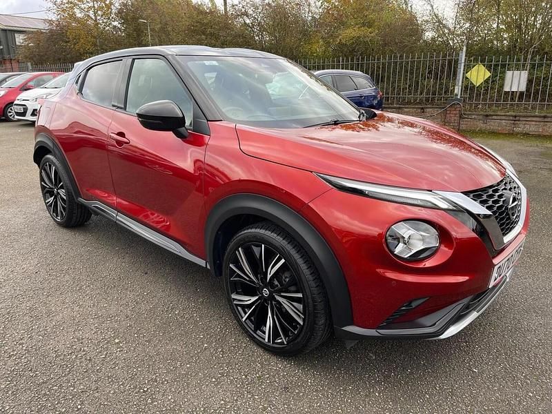 Red Used 2020 Nissan Juke Tekna+ SUV | £15,499 (Fair price) - Image 1/4