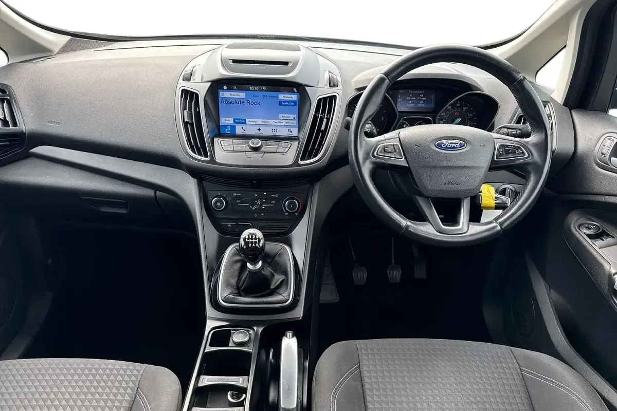 Used Ford C-MAX Zetec 120 HP (88 kW) 2016 Blue MPV