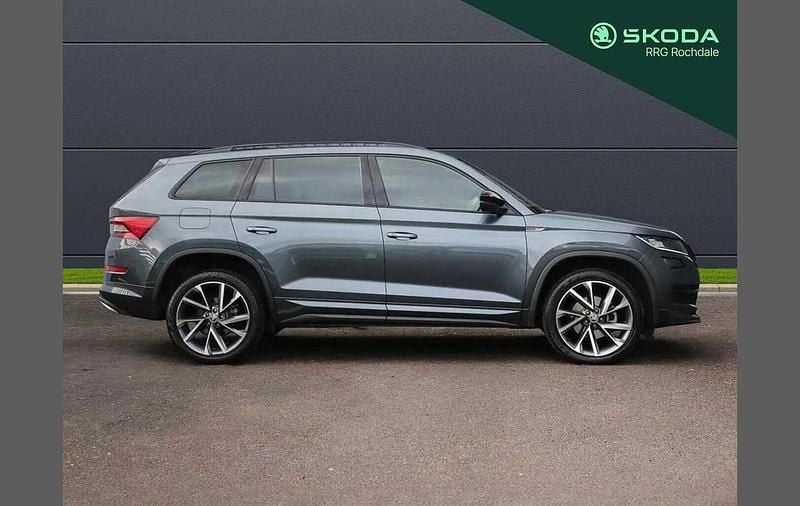 Used Skoda Kodiaq SportLine 147 HP (108 kW) 2020 Quartz grey metallic SUV