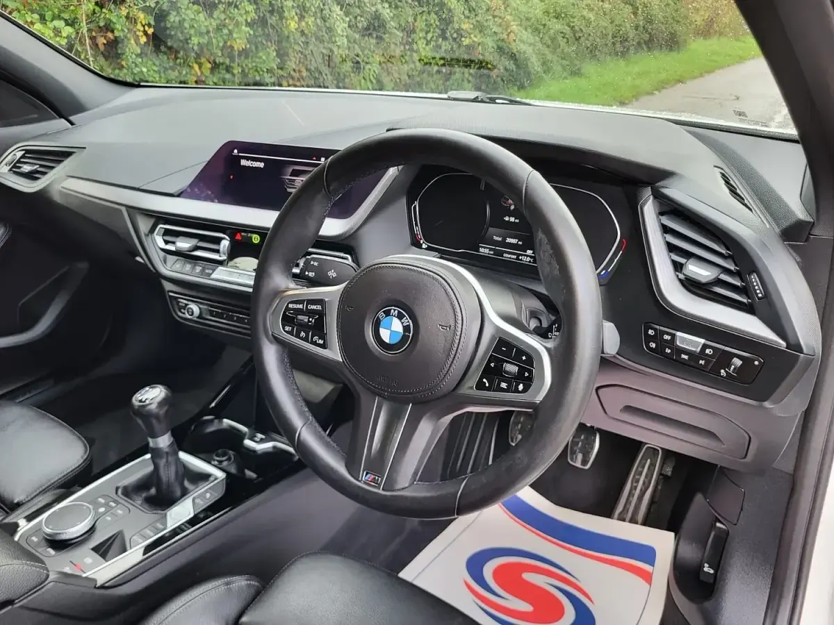 Used BMW 118 M Sport 2020 White Hatchback