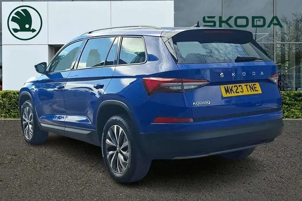Used Skoda Kodiaq SE Drive 147 HP (108 kW) 2023 Blue SUV