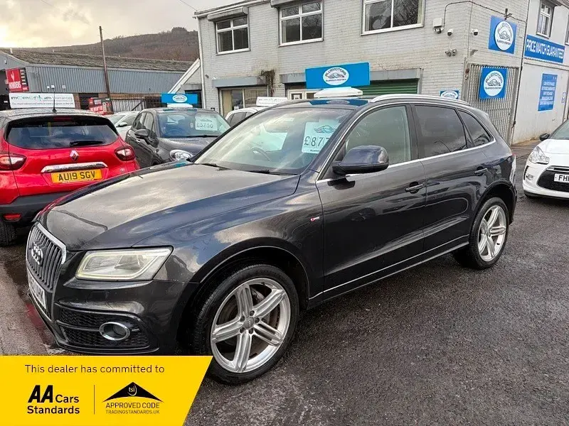 Begagnad Audi Q5 S-line plus 2012 Grå SUV