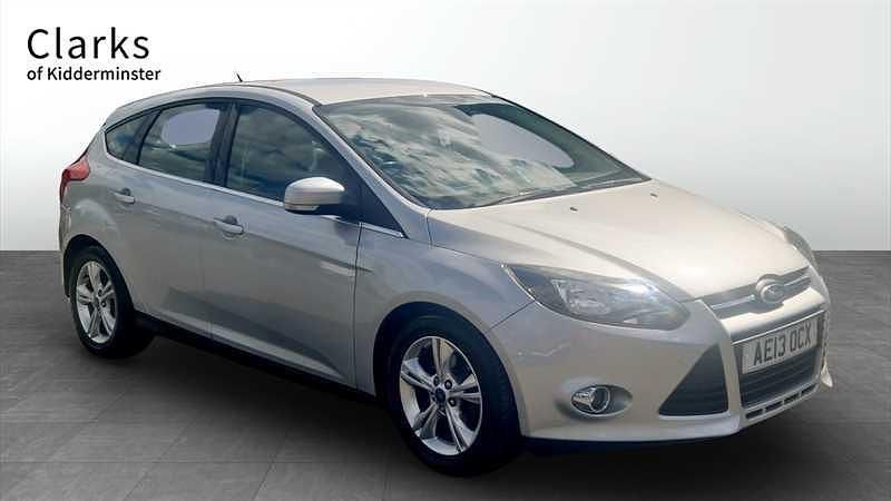 Silver Used 2013 Ford Focus Zetec Hatchback | £5,595 (Fair price) - Image 1/4