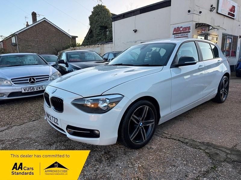 White Used 2012 BMW 116 Sport Line Hatchback | £3,995 (Fair price) - Image 1/3