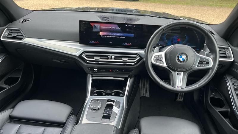 Used BMW 320 M Sport 184 HP (135 kW) 2023 Blue Sedan