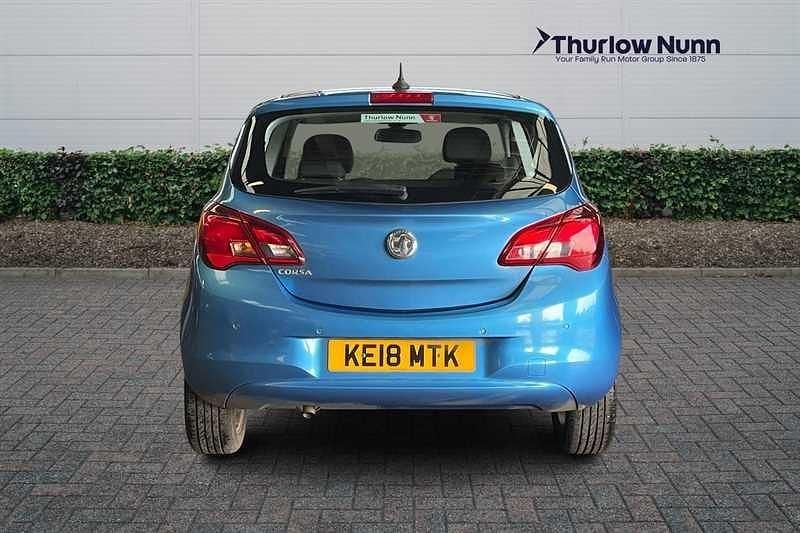 Used Vauxhall Corsa 90 HP (66 kW) 2018 Blue Hatchback