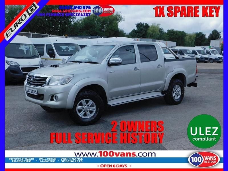 Silver Used 2014 Toyota HiLux Pickup | £8,990 (Good price) - Image 1/4