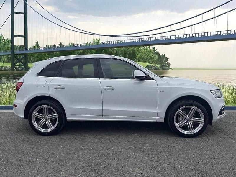 Begagnad Audi Q5 S-line plus 190 HK (139 kW) 2016 Vit SUV