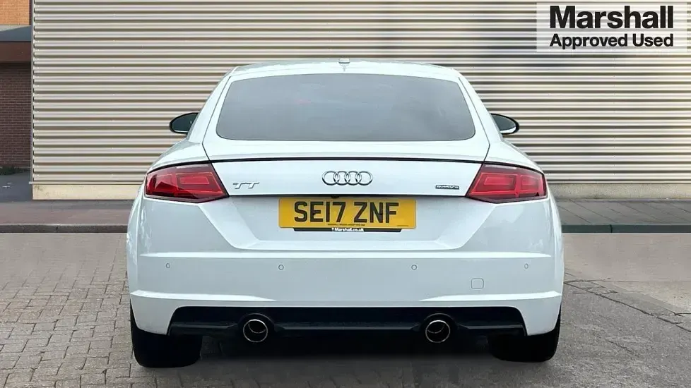 Used Audi TT Black Edition 184 HP (135 kW) 2017 White Coupe