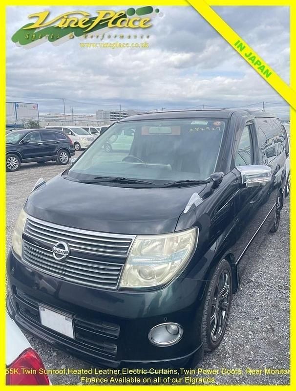 Black Used 2010 Nissan Elgrand MPV | £12,000 (Fair price) - Image 1/3