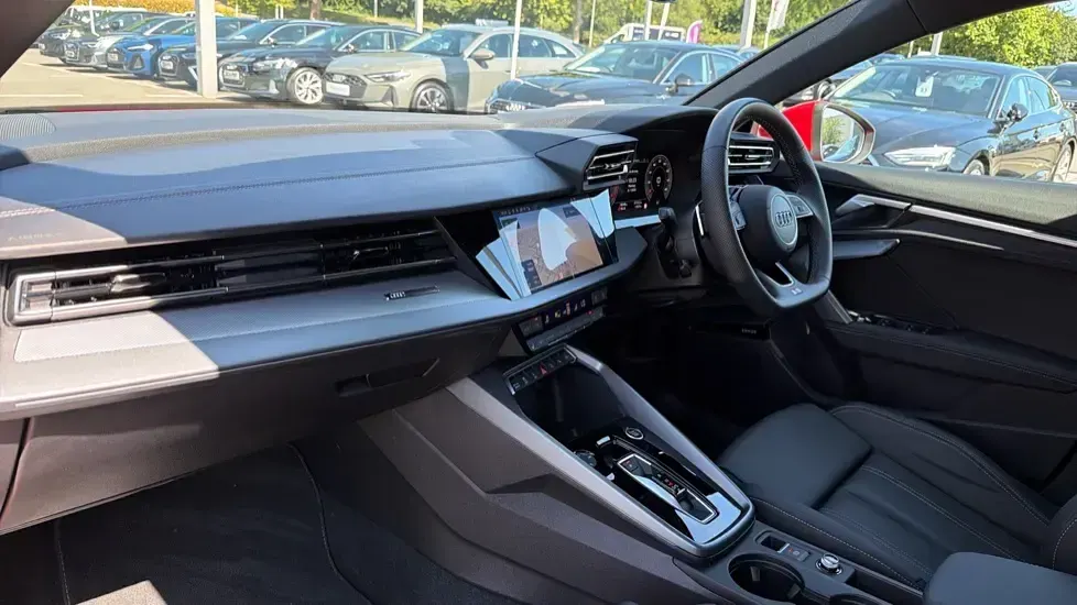 Used Audi A3 S-Line 150 HP (110 kW) 2025 Red Hatchback