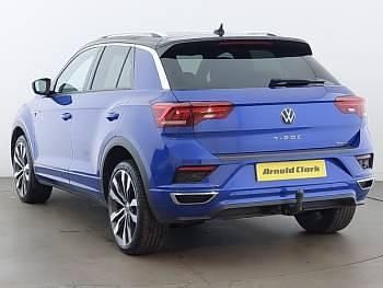 Used VW T-Roc R-line 190 HP (139 kW) 2022 Blue SUV