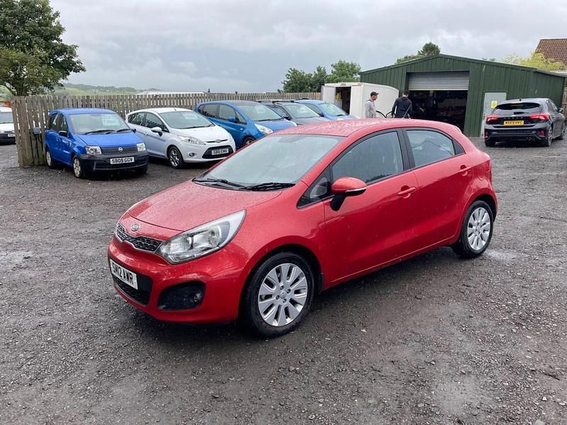 Red Used 2012 Kia Rio 2 Hatchback | £1,995 (Fair price) - Image 1/4