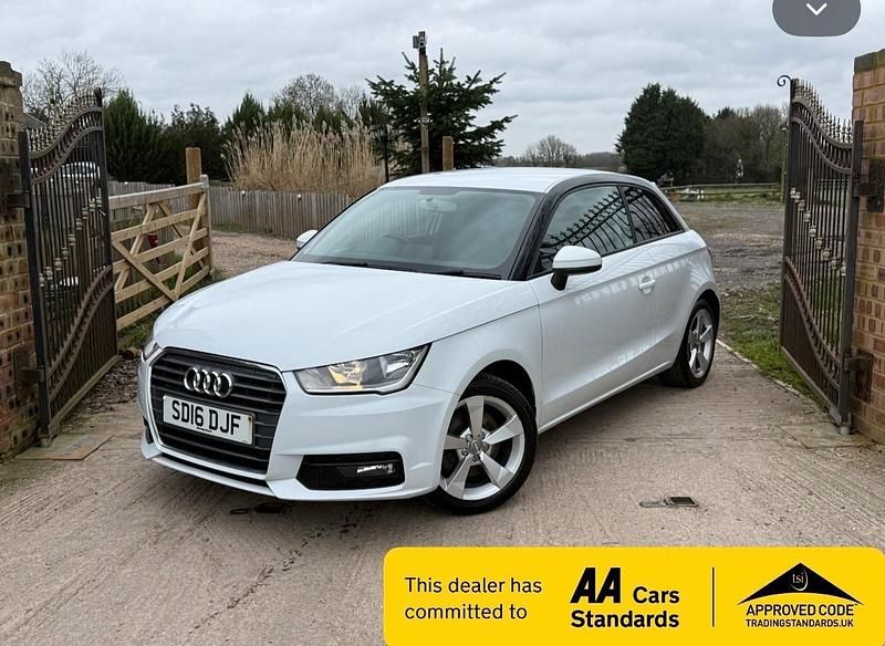 Begagnad Audi A1 Sport 2016 Vit Halvkombi