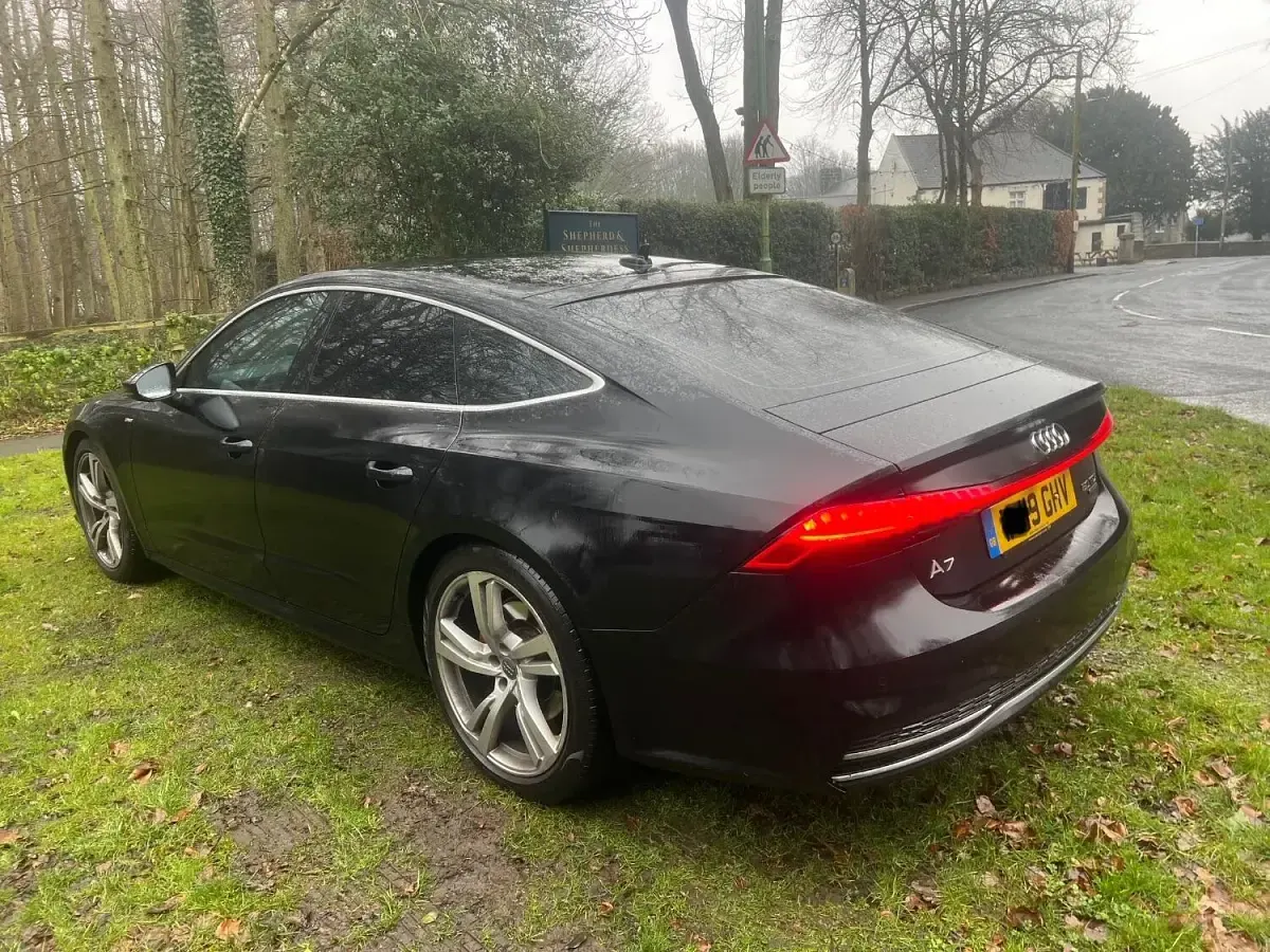 Used Audi A7 S-Line 2019 Black Sedan
