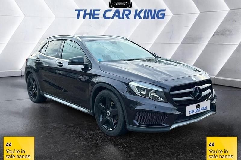 Mauve/purple Used 2014 Mercedes GLA220 AMG line SUV | £9,180 (Fair price) - Image 1/1