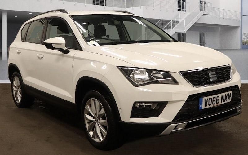 White Used 2017 Seat Ateca Ecomotive SUV | £8,650 (Fair price) - Image 1/4