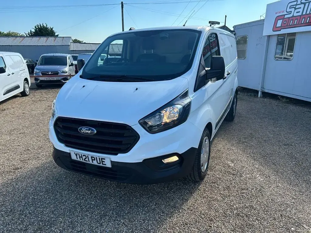 Used Ford Transit Custom S 105 HP (77 kW) 2021 White Van