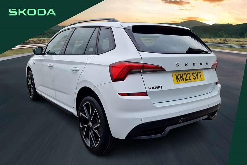 Used Skoda Kamiq Monte Carlo 108 HP (79 kW) 2022 White SUV