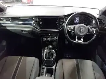 Used VW T-Roc Black Edition 150 HP (110 kW) 2021 Blue SUV