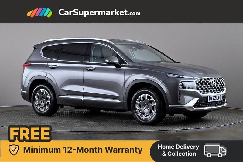 Grey Used 2022 Hyundai Santa Fe Premium SUV | £28,676 (Fair price) - Image 1/4