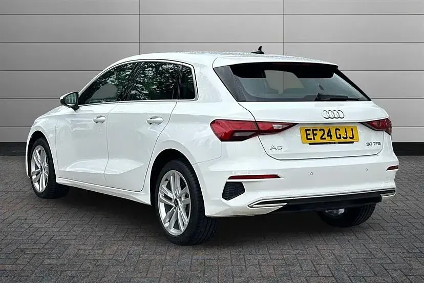 Used Audi A3 Sport 110 HP (80 kW) 2024 White Hatchback