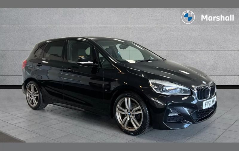 Black Used 2021 BMW 218 M Sport Estate | £15,552 (Super price) - Image 1/4