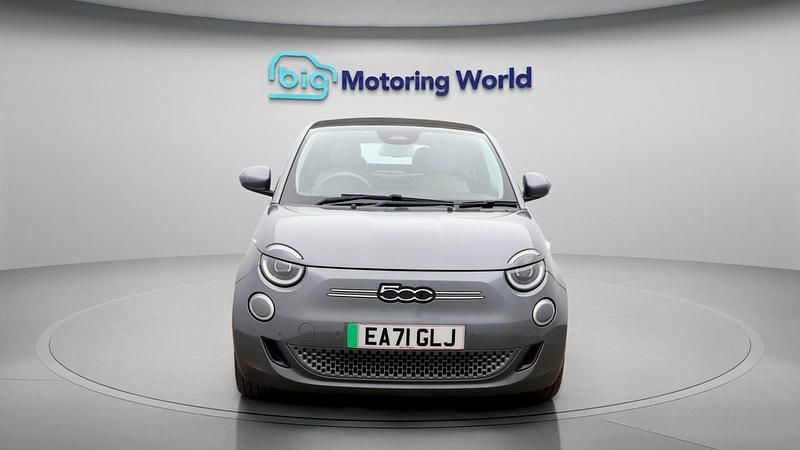 Used Fiat 500e La Prima 86 kW (118 HP) 2021 Grey Cabriolet
