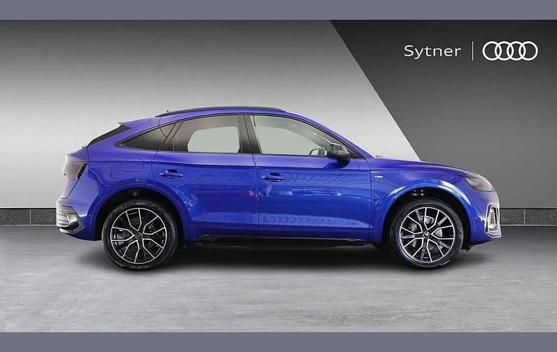 Used Audi Q5 Sportback Black Edition 200 HP (147 kW) 2023 Blue SUV