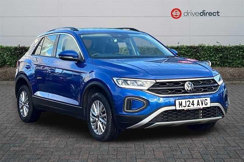 Used VW T-Roc Life 110 HP (80 kW) 2024 Blue SUV