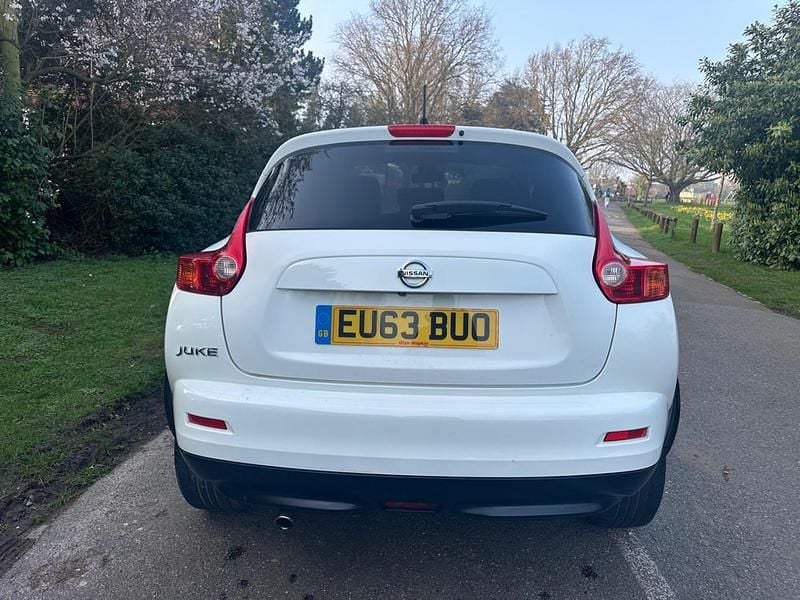 Used Nissan Juke Tekna 2013 White SUV