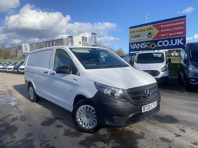 Used Mercedes e-Vito 85 kW (116 HP) 2020 White MPV