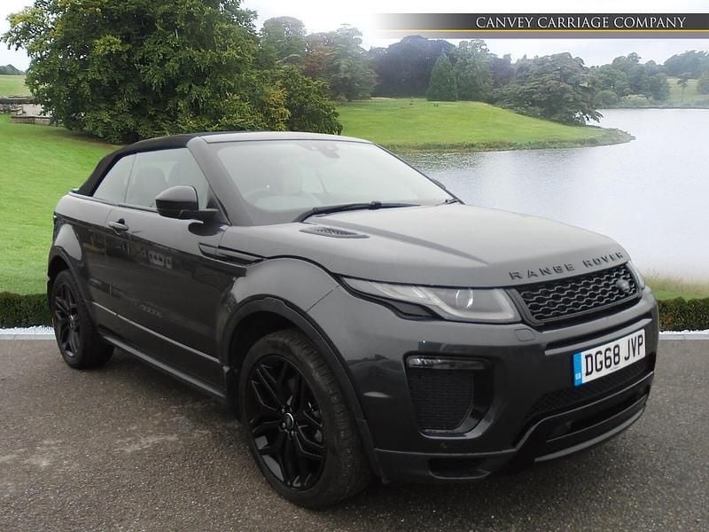 Used Land Rover Range Rover evoque HSE Dynamic 2018 Grey Cabriolet