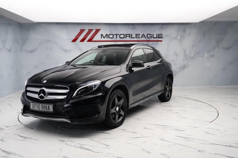 Used Mercedes GLA220 AMG line 170 HP (125 kW) 2015 Black SUV