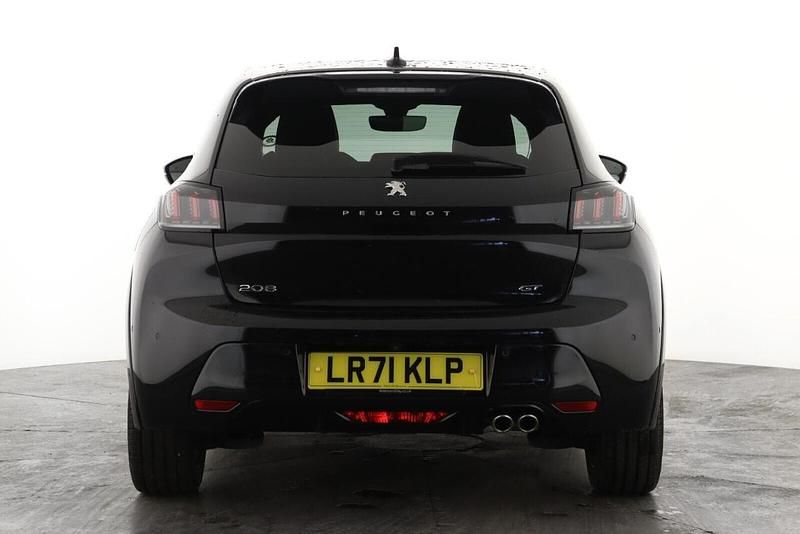 Used Peugeot 208 Premium 129 HP (94 kW) 2021 Black Hatchback