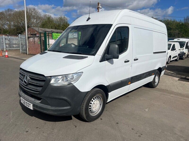 White Used 2021 Mercedes Sprinter Progressive Van | £18,795 (Good price) - Image 1/4