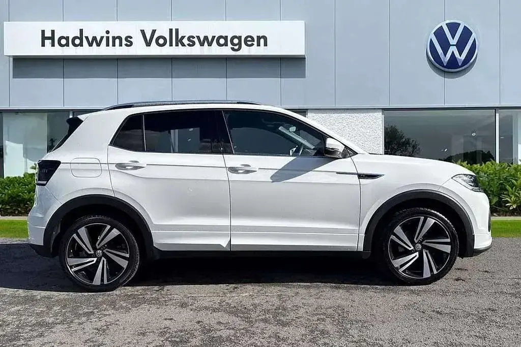 Used VW T-Cross R-line 115 HP (84 kW) 2019 White SUV