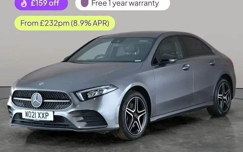 Used Mercedes A250 AMG line 218 HP (160 kW) 2021 Sedan