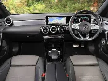 Used Mercedes CLA200 AMG line 163 HP (119 kW) 2020 Silver Coupe